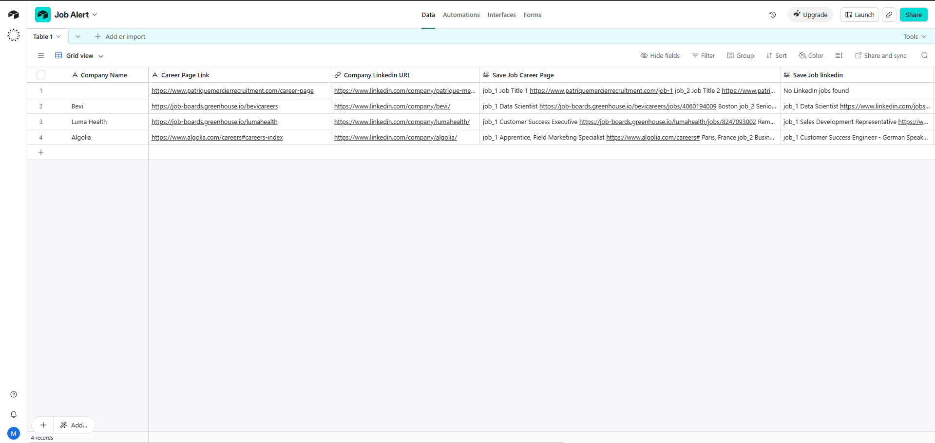 Automated Job Monitoring & AI-Powered Job Detection System screenshot 2